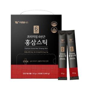 푸름웰니스 프리미엄 6년근 홍삼스틱  10g X 100포 (어버이날 선물)