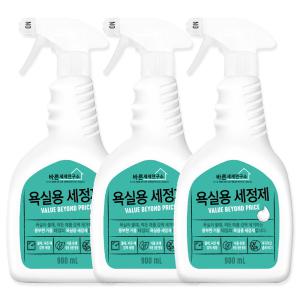 무궁화 바른세제연구소 욕실/주방세정재 900ml 3개