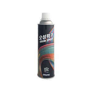 국산 오성 락카 스프레이 무광투명 420ml 녹방지 도금 도색 코팅 페인트