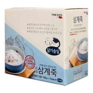 수제간식 삼계죽 150g 1Box(10개입)