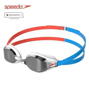 스피도 Fastskin 소켓2 미러 수경 8-1089717608 SPEEDO 레드블루