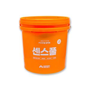 KCC 센스풀 PVC 바닥 접착제 본드 데코타일 디럭스타일 비닐계 10KG