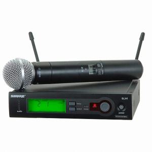 SHURE SLX24 SM58-x4 슈어 무선핸드마이크 SLX24SM58