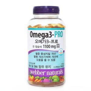 웨버네츄럴오메가프로 1,390mg x 180캡슐