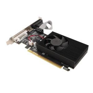 Yunseity GT730 그래픽 카드, 4G DDR3B 128bit 컴퓨터 게이밍 냉각 팬 포함, 표준 브래킷, VGA HDMI DVI, P