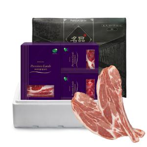 프리미엄 양갈비 선물세트 숄더랙 1kg 프렌치랙 1kg 3종 소스 2팩 명품 양고기 명절 추석 선물세트