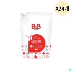 비앤비 유아 섬유유연제 자스민 리필 1500ml 24개