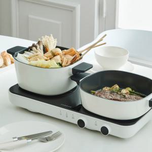 (코스트코 직배송) 락앤락 스퀘어 인덕션 2구Lock&Lock Induction Range 2 Burners