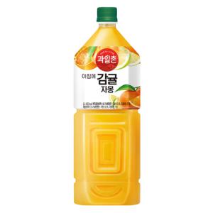 과일촌 아침에 감귤 자몽 2L x 12개