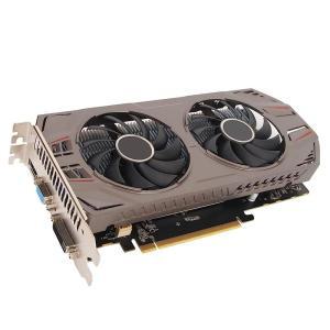 GTX 750 Ti 그래픽 카드, 2GB GDDR5 128bit 게이밍 비디오 듀얼 냉각 팬, PCI Express 3.0, HDMI, DVI D, V