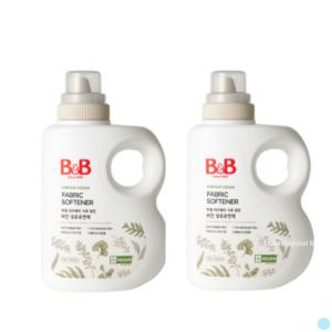 비앤비 유아 세탁 섬유유연제 용기형 1500ml X2개