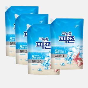 고농축 피죤 시그니처 아이스썸머 섬유유연제 1600ml X 3개 + 본품 1개(총 4개)