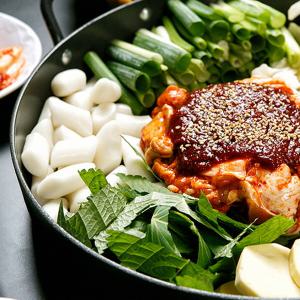 양념닭갈비 춘천계육 닭갈비(볶음,숯불,맛간장,허브솔트)