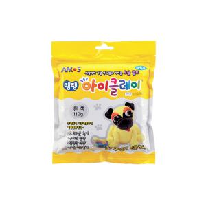 아모스 탱탱 아이클레이 110g 흰색