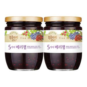 복음자리 5가지베리잼, 350g, 2개