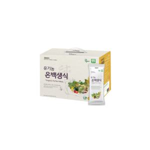 다움 유기농 온백생식 1200g (40g*30포) 동결건조 분말 생식 비건 아침식사대용