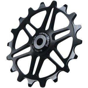 12T 14T 16T 18T 자키 휠 리어 디레일러 세라믹 풀리 도로 자전거 가이드 롤러 Shimano Sram GX XX1 X01 Ea