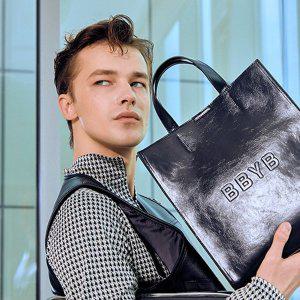 [BBYB](마산점)Nov Unisex Medium Tote Bag (Crinkled Black)09M1110D8K