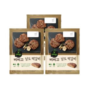 비비고 남도 떡갈비, 3개, 450g