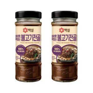 백설 사리원 불고기양념 480g x2개