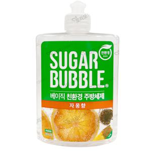 슈가버블 친환경 주방세제 자몽 470ml 1개