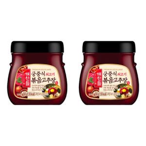 CJ 해찬들 궁중식 쇠고기 볶음 고추장 500g x 2개