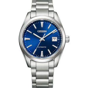 시티즌 메탈 손목시계 실버 청판 블루 Citizen NB1050 59L 일본직구