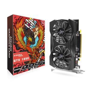 AISURIX GTX 1050 4G 그래픽 카드, 128비트 GDDR5 PCI Express 3.0 DVI VGA HDMI 로우 프로파일 트윈 프리