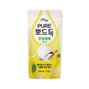 피죤 퓨어 뽀드득 주방세제 리필 300ml