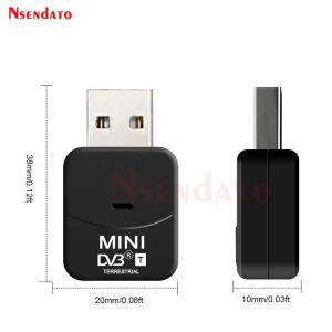 tv튜너 미니 USB 2.0 DVB T DVB-T 디지털 지상파 TV 튜너 수신기 스틱 동글 Windows 용 안테나 PC 노트북 H