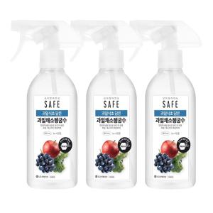 세이프 과일식초 과일채소헹굼수 용기 380ML, 3개