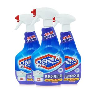 유한크로락스 유한락스 곰팡이제거제 750ml x3개