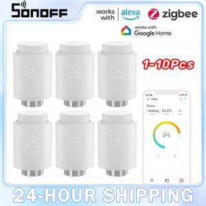 SONOFF ZigBee 라디에이터 액추에이터 온도조절기 스마트 TRV 온도 조절 밸브 온도 컨트롤러 알렉사 구글