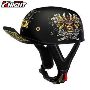 야구헬멧커스텀 야구 모자 여름 오토바이 하프 헬멧 Casco Moto 패션