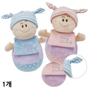 매직캐슬 오뚝이 인형 (핑크 파랑) 영유아 헝겊교구