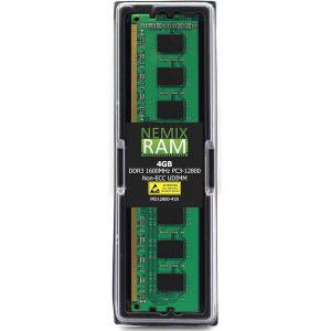 NEMIX 메모리 RAM 4GB(1X4GB) DDR3 1600MHZ PC3-12800 1Rx8 1.5V 240핀 비ECC UDIMM 버퍼링되지 않은 데스