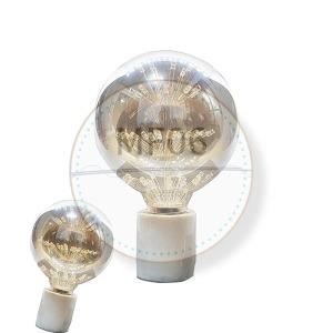 MF06 LED전구 에디슨 눈꽃 G95 2.5W LED램프 호텔조명