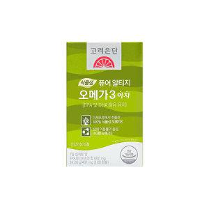 고려은단 식물성 퓨어 알티지 오메가3 이지 401mg 60캡슐 1개 - MJ