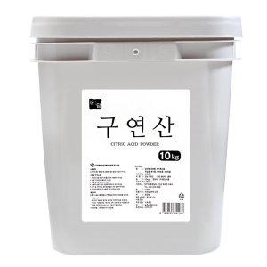 순담 구연산10kg 섬유유연제 세정제 세제