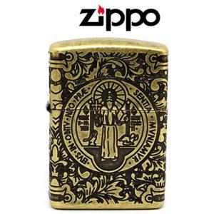 M- USA 정품 지포 라이터 세인트 베네딕트 메달&십자가 각인 ZIPPO 29719 ARMOR ST BENEDICT 한강