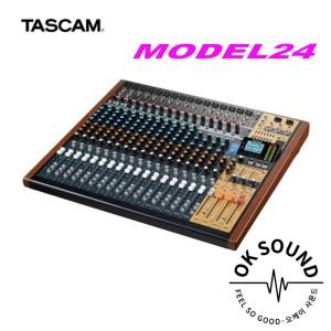 TASCAM Model24 멀티트랙 24채널 라이브 레코딩 믹서