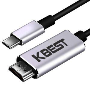 [제이커머스]케이베스트 mi017 USB C타입 TO HDMI 케이블 3.0m 미러링케이블 스마트폰미러링케이블 덱스케