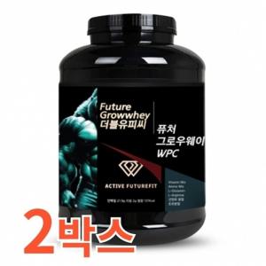 벌크업 체중증가 단백질파우더 웨이 WPC 2000g 2박스