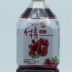 물과 희석해서 먹는 음료 석류 골드 농축액 베이스 1.5L