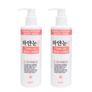 넬라 하얀눈 톤업 바디로션 250ml, 2개 /화이트닝바디로션 색소침착