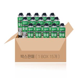 박스(15개) 탑프라 PU60 우레탄폼 750ml 건타입