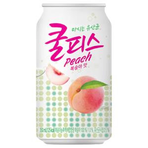 동원 쿨피스 복숭아 350ml x 24캔 음료수