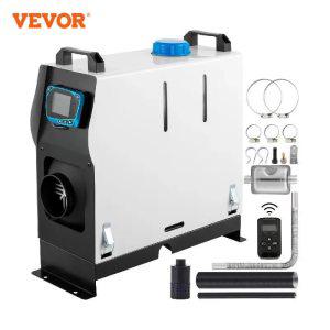 VEVOR 디젤 에어 히터, LCD 스위치 리모컨, 자동차 RV 트럭 보트 캐러밴용, 8KW, 12V 디젤 주차 히터