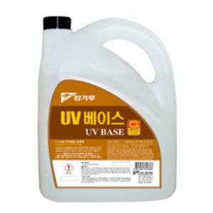 [오너클랜]캉가루 강화 온돌 마루바닥 코팅광택제 UVBASE 3.75L