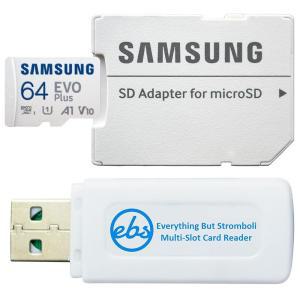 삼성 MicroSD 64GB EVO 플러스 메모리 카드 어댑터 포함 DJI 미니 4 프로 액션 드론 MB-MC64KA V30 U3 A2